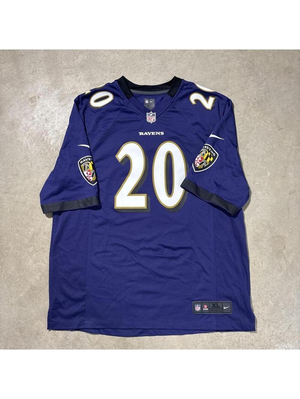 Baltimore Ravens Ed Reed Nike On Field Jersey Men's XL Purple NFL